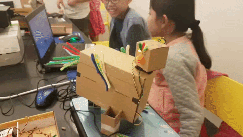 robot petting zoo